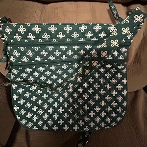 Vera Bradley Crossbody bag. Forest green. Beautiful bag!